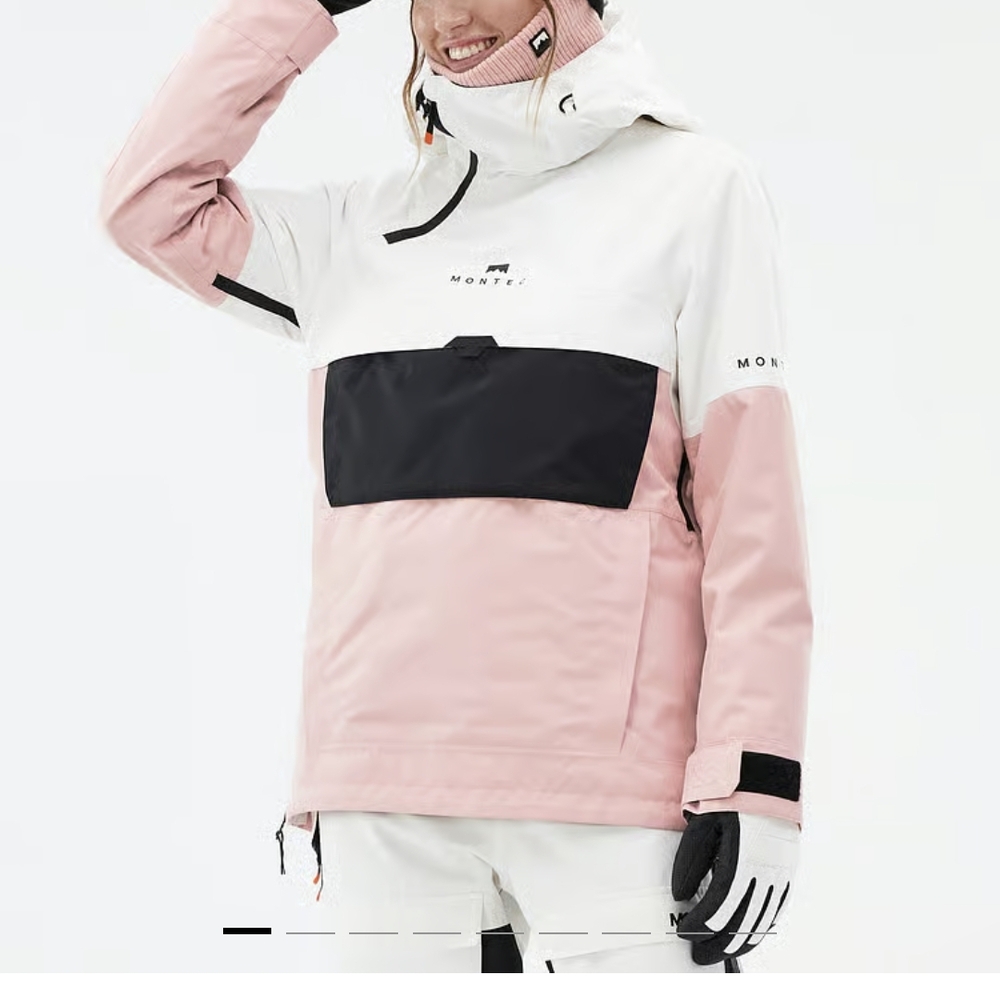 Women's Pink and White Jacket